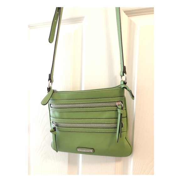 Green nine west small crossbody bag - Picture 1 of 3